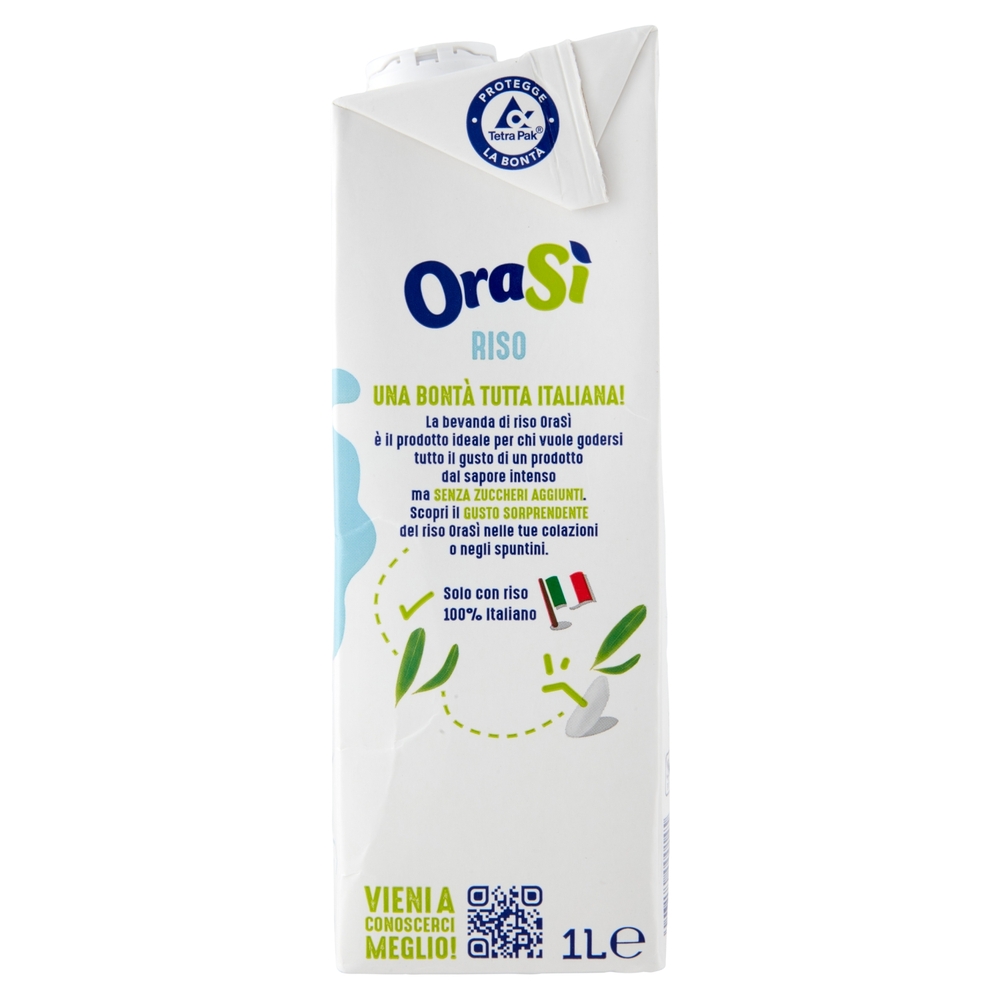 OraSì Riso Senza Zuccheri Aggiunti* 1 L